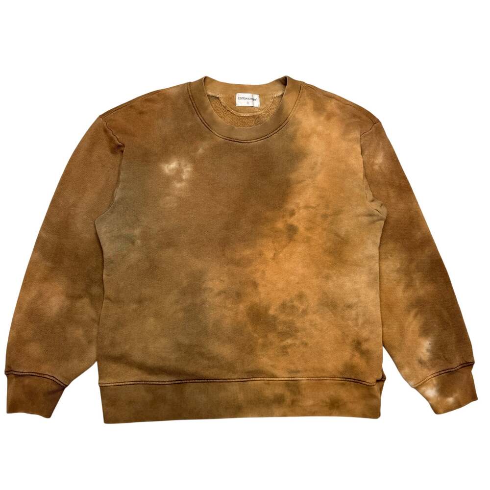 Cotton Citizen Tie Dye Oversized Crewneck Sweatshirt Women's Medium